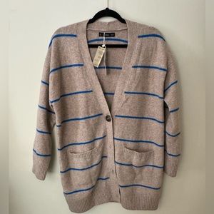 Mango striped cardigan (NWT)